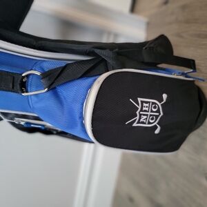 Blue and Black Golf Bag
